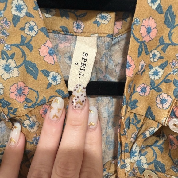 Spell Mossy Blouse Size Small - Picture 4 of 8